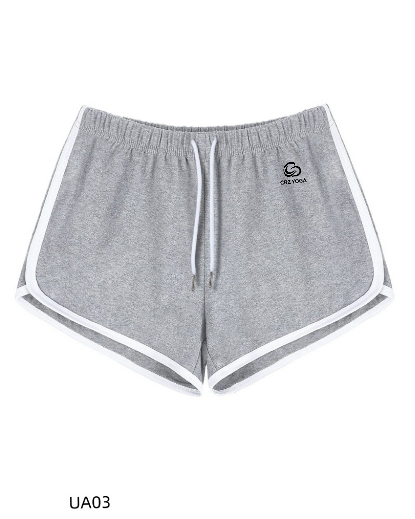 Yoga Daily Fitness - 夏の新しい女性の綿デイリーカジュアルショーツストレッチドローストリングウエストハンギングスポーツショーツヨガフィットネススポーツパンツ