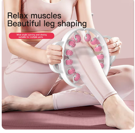 Yoga Fitness Ring - レッグマッサージリング整形筋肉リラクゼーションハンドヘルド家庭用多機能ヨガフィットネス脚美容痩身ローラー