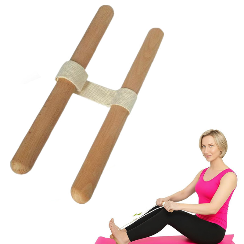 Yoga In Fitness - ハムストリングストレッチャー 調節可能なフレックスストラップ 痛み緩和用 ヨガ 全身ストレッチエクササイズ フィットネス機器キット