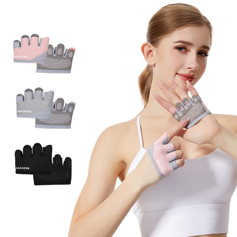 フィットネス用フィンガーレスグローブ：ピラティスやエアリアル - Yoga In Fitness のレビューと価格