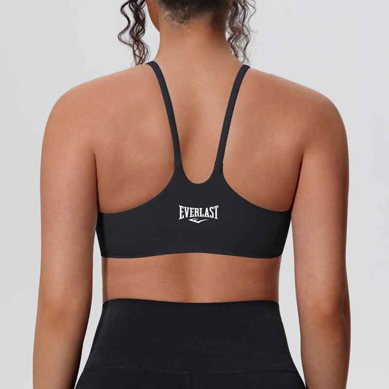 女性用Yバック細ストラップスポーツブラ、レタープリント、シー - Yoga Und Fitness のレビューと価格
