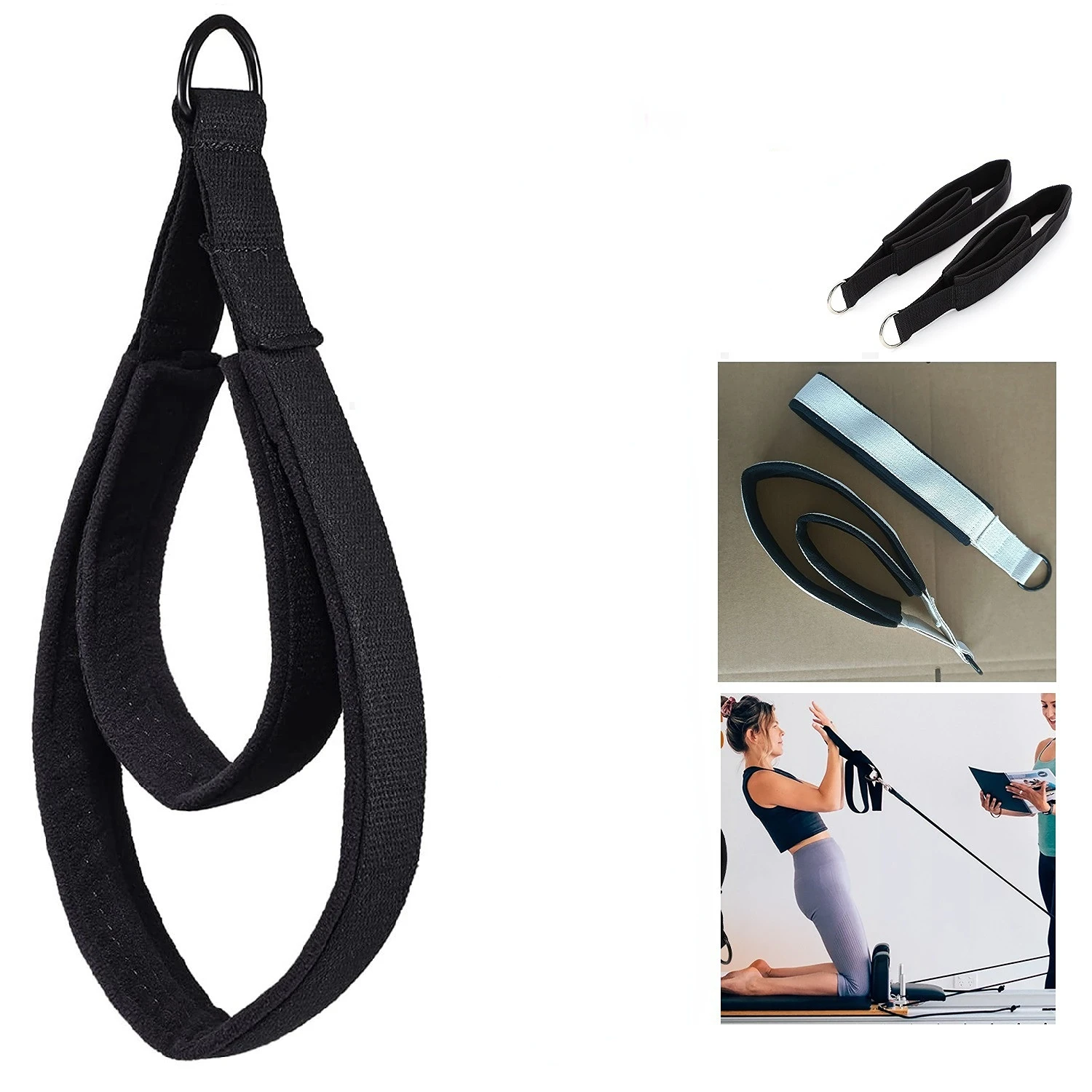 ダブルリング弾性ヨガピラティスベッドエクササイズアクセサリー - Yoga Fitness Ring のレビューと価格