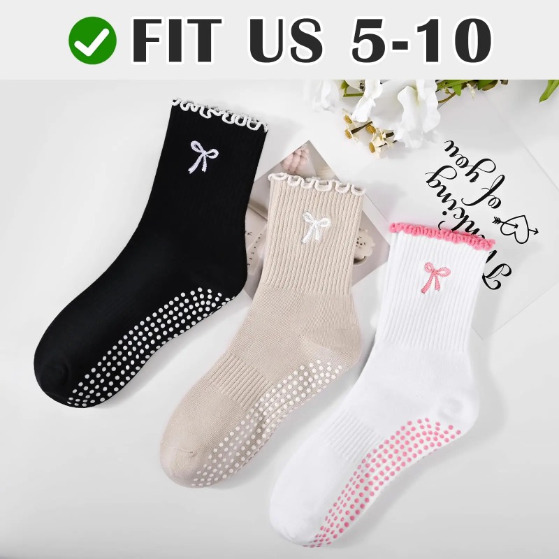プロフェッショナルヨガソックス、コットンストラップシリコン滑 - Yoga In Fitness のレビューと価格