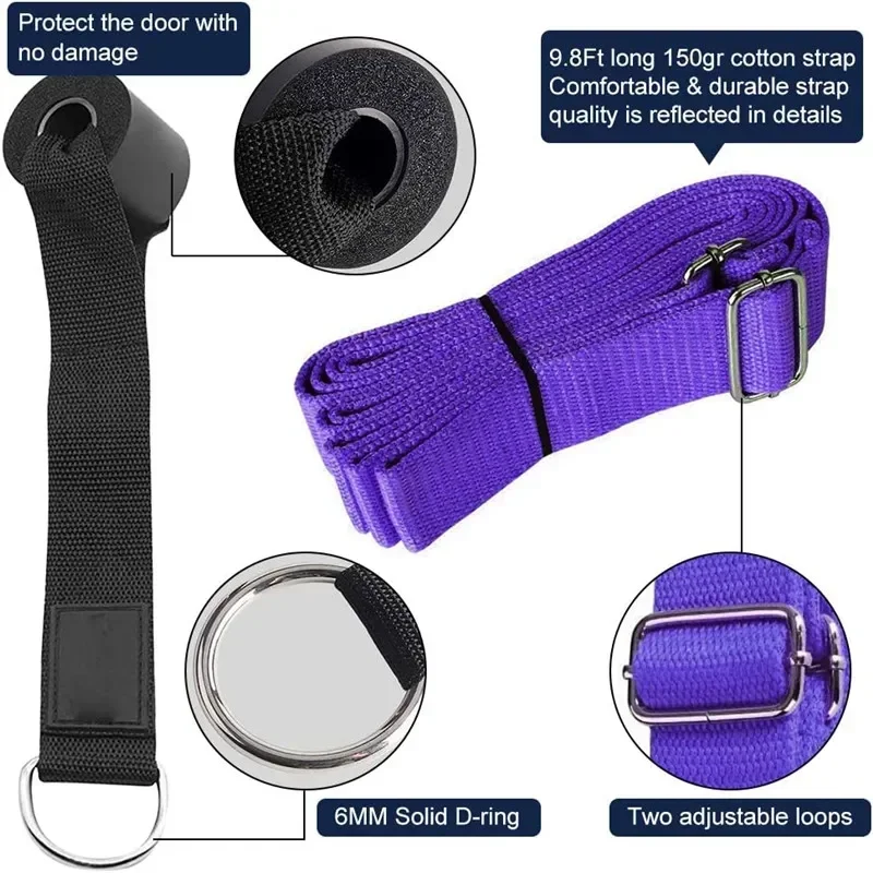 3M ドアフレキシビリティストレッチヨガストレッチストラップ - Yoga Fitness Ring のレビューと価格