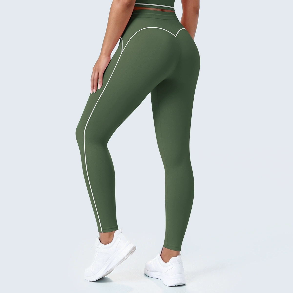 ハイウエストスポーツレギンス女性フィットネスランニングヨガパ - Yoga Fitness Leggings のレビューと価格