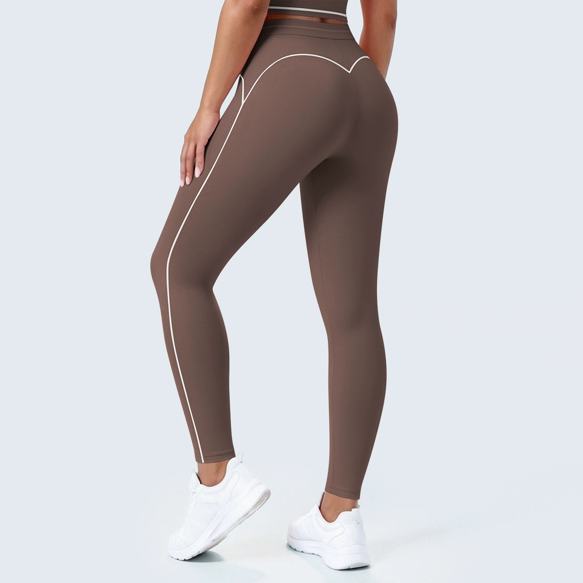 ハイウエストスポーツレギンス女性フィットネスランニングヨガパ - Yoga Fitness Leggings のレビューと価格