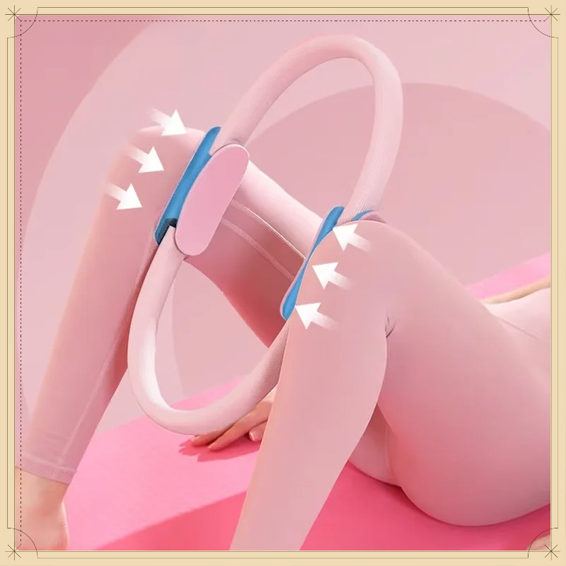 ピラティス マジックリング フィットネスサークル レジスタン - Yoga Fitness Ring のレビューと価格