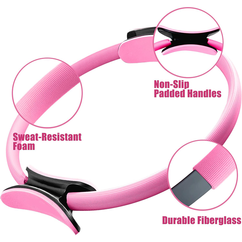 ピラティス マジックリング フィットネスサークル レジスタン - Yoga Fitness Ring のレビューと価格